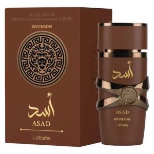 Asad Bourbon de Lattafa - Perfume Eau de Parfum para Hombre