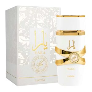 Perfume YARA (Blanco) de Lattafa – Fragancia dulce y elegante para mujer / unisex
