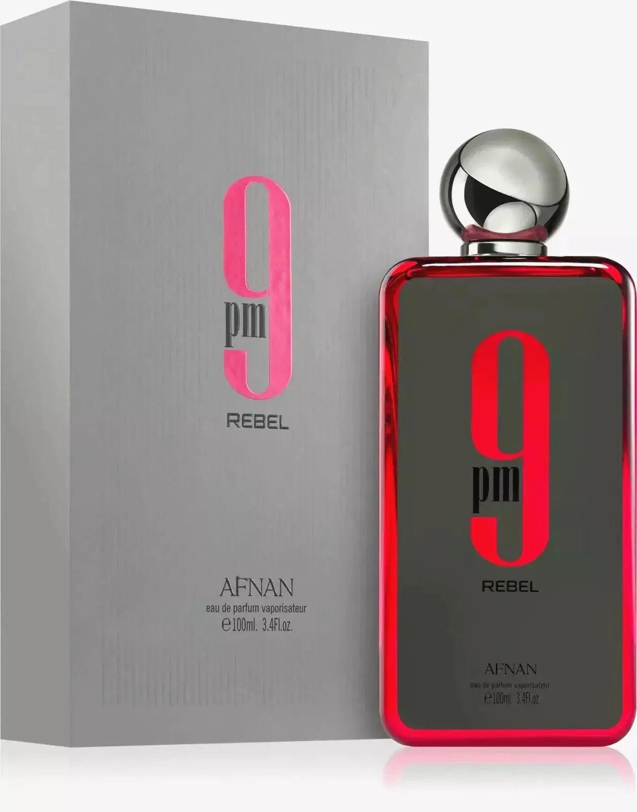 Afnan 9PM Rebel Perfume para Hombre|Atrévete a Romper las Reglas