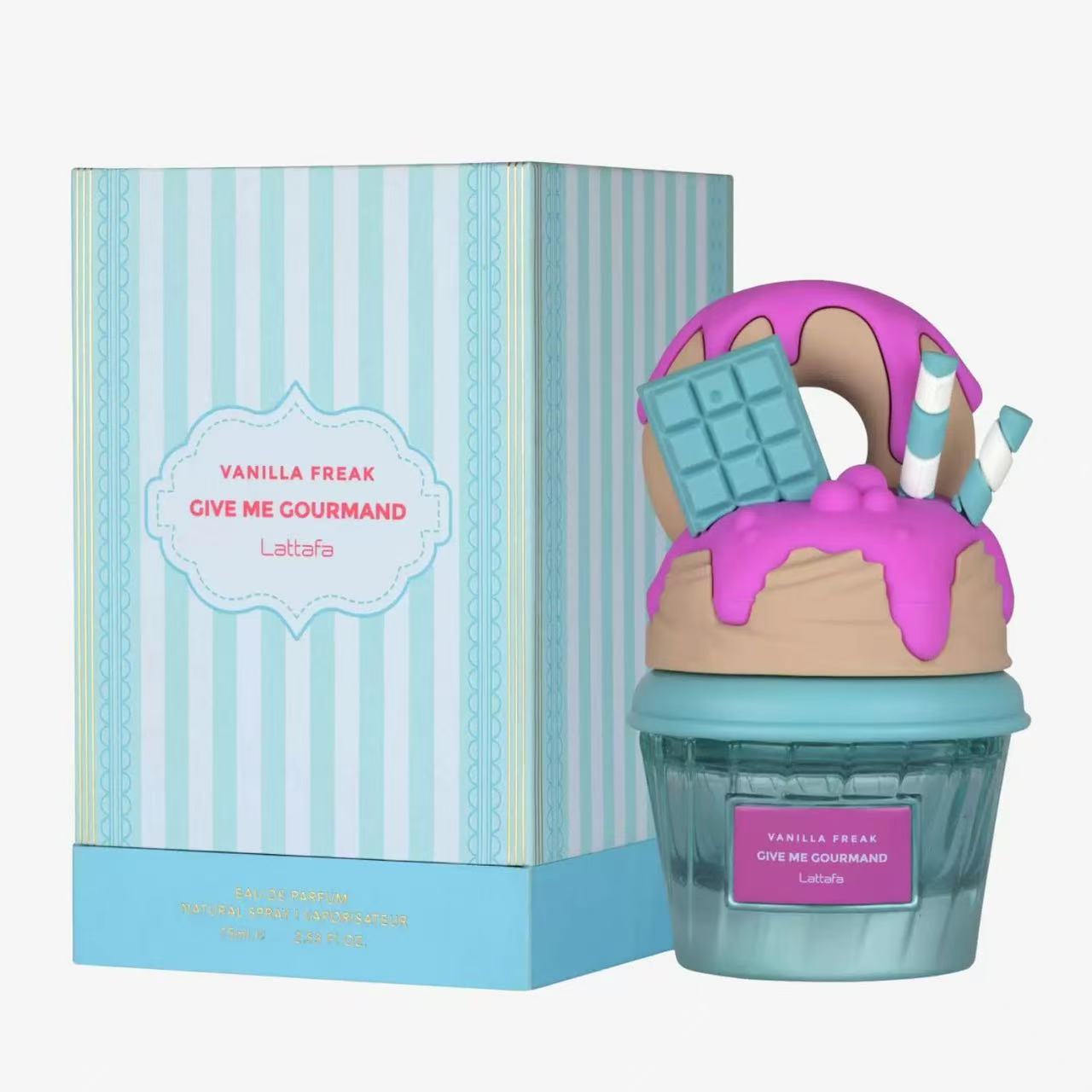 Lattafa Vanilla Freak Give Me Gourmand|Dulzura y Diversión en Cada Rocío